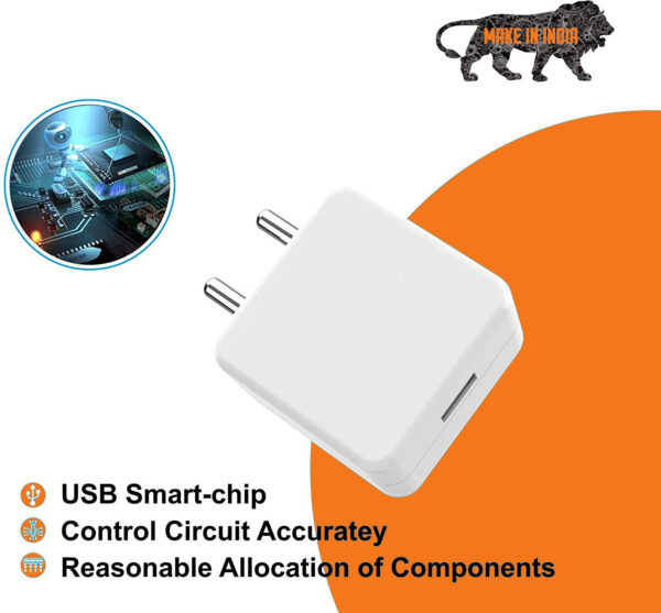 Mad Gorrillah 85 W SuperVOOC 5.4 A Wall Charger for Mobile with Detachable Cable  (Red, Cable Included) - Image 4