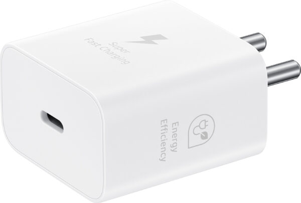 Samsung 25 W GaN 3 A Wall Charger for Mobile  (White) - Image 2