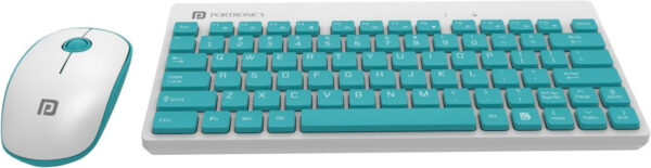 Portronics POR-373 Key2 & Mouse Combo Wireless Laptop-size Laptop Keyboard Compatible with Desktop, Laptop, Mac Compact Light-Weight for PCs, Laptops and Smart TV - Image 2