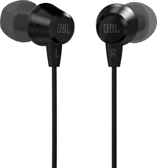 JBL C50HI Wired  (Black, In the Ear) - Image 2