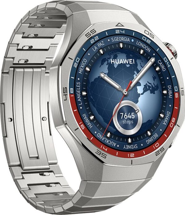 Huawei GT 5 PRO 46mm, 14 Days Battery, Built-in maps, Bluetooth,Pro-level sports Smartwatch  (Titanium Strap, 46.0) - Image 2