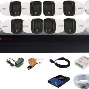 ADS VISION 5MP DVR 3MP HD 4D/4B COLOUR VIEW NIGHT VISION CAMERA CAMBO SET With 500GB HDD Security Camera  (500 GB, 8 Channel)