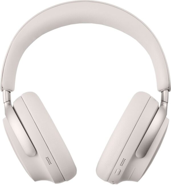 Bose New QuietComfort Ultra Headphones with Spatial Audio,NC & Upto 24hr Battery Life Bluetooth Gaming  (Smoke White, On the Ear)
