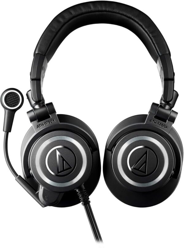 audio-technica ATH-M50xSTS StreamSet Streaming Headset Wired  (Black, On the Ear) - Image 2