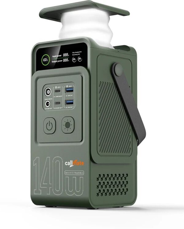 Callmate 60000 mAh 140 W Power Bank  (Green, Lithium, Fast Charging, Power Delivery 3.0, Quick Charge 2.0 for Mobile, Laptop, Speaker, Tablet, Trimmer, Earbuds)