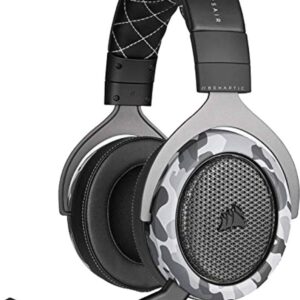 Corsair HS60 HAPTIC Stereo Wired Gaming  (Arctic Camo, On the Ear)
