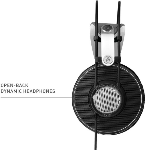 AKG K612 Pro Studio Wired without Mic  (Black, On the Ear) - Image 4