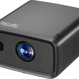Toptro Legend Pro Max【1st Real HDR10/HLG, Android 12 3GB RAM 128GB, 34000L & HDMI ARC】 (34000 lm / Wireless / Remote Controller) Portable Projector  (1080p N 4K Ultra HD True, Auto Focus+Keystone WiFi, YTube Hot* Prime Netflix)