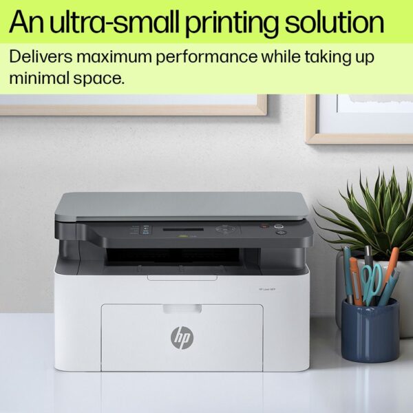 HP MFP 1188A Multi-function Monochrome Laser Printer  (Toner Cartridge, 4 Ink Bottles Included) - Image 4