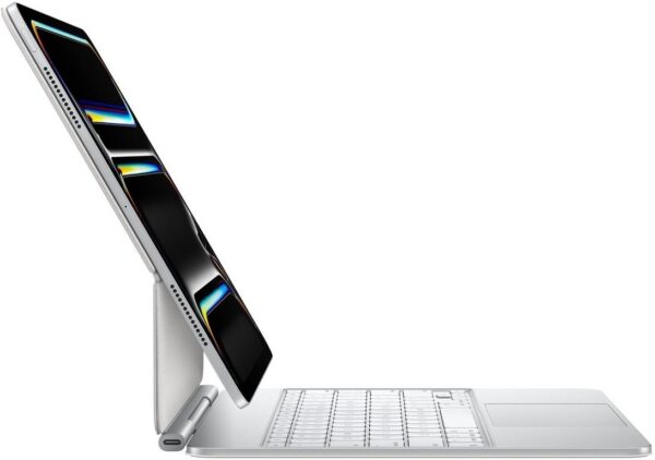 Apple Magic Keyboard for iPad Pro 13" (M4) MWR43HN/A Bluetooth Tablet Keyboard  (White) - Image 3