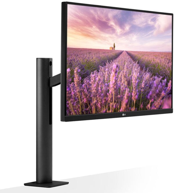 LG 68.58 cm (27 Inch) Quad HD IPS Panel with HDMI, DP Ports, sRGB 99%, USB Type-C, Height / Swivel Adjustment Monitor (27QN880)  (AMD Free Sync, Response Time: 5 ms, 75 Hz Refresh Rate) - Image 2