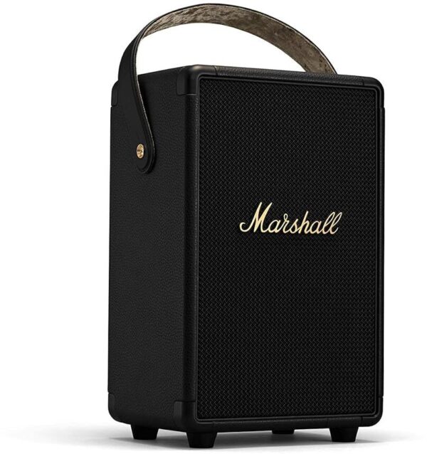 Marshall Tufton 80 W Bluetooth Speaker  (Black & Brass, Stereo Channel) - Image 3