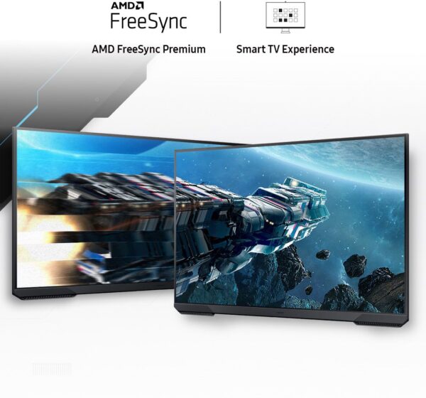 Samsung Odyssey G5 81.28 cm (32 inch) UWQHD VA Panel with HDR10, Height Adjustable Stand, Flat Gaming Monitor (LS32CG510EWXXL)  (AMD Free Sync, Response Time: 1 ms, 165 Hz Refresh Rate) - Image 3
