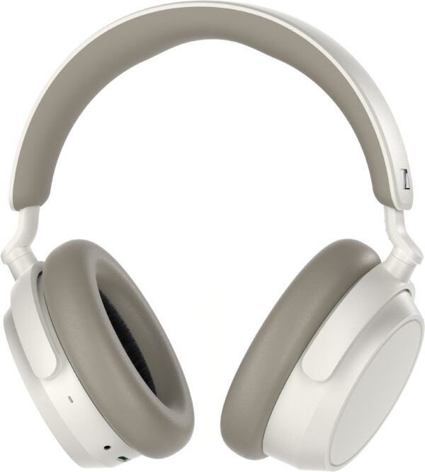 Sennheiser Accentum Plus Wireless Over Ear Headphones Designed in Germany with 50Hr Battery Bluetooth  (White, On the Ear)