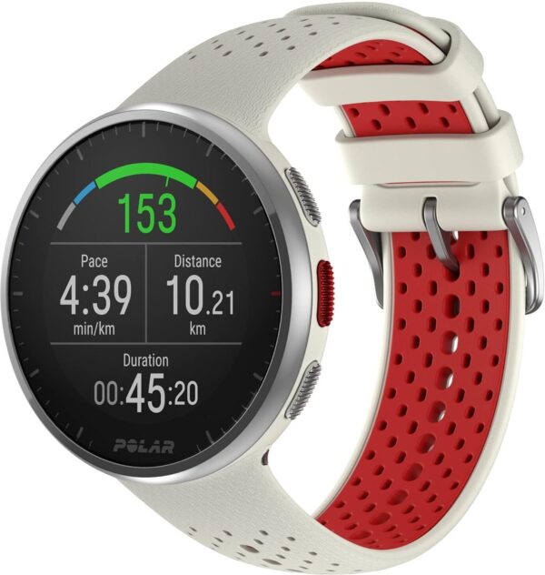 Lightweight, 41g, design is ideal for runners Up to 35 hours of battery life on a single charge in training mode (100 hours in power save mode; 7 days in watch mode) - Image 2