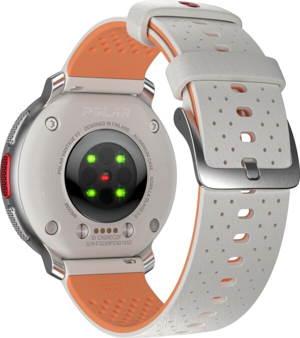 Polar Vantage V3-Premium Multisport Watch, Heart Rate Monitor (Sunrise Apricot) Smartwatch  (Sunrise Apricot Strap, Free Size) - Image 4