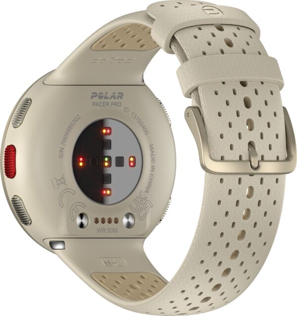 Polar Pacer Pro-Advanced GPS Sports Watch (Champagne-Gold) Smartwatch  (Gold Strap, Free Size) - Image 4