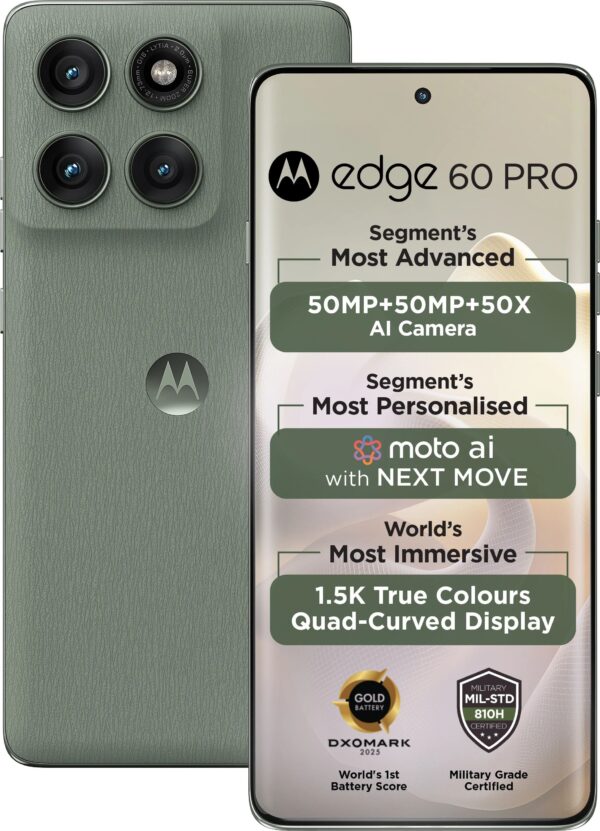 MOTOROLA Edge 60 Pro (Pantone Shadow, 256 GB)  (12 GB RAM) - Image 2