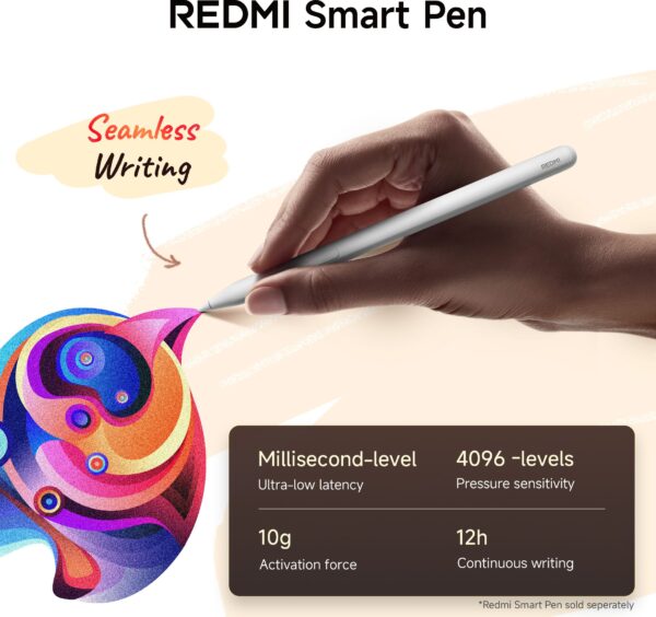 REDMI Pad 2 6 GB RAM 128 GB ROM 11.0 inch with Wi-Fi+4G Gaming Tablet (Graphite Grey) - Image 3
