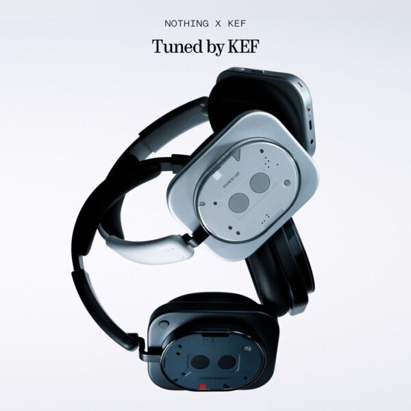 Nothing Headphone(1) 42dB ANC| Dual Device| Hi-Res+LDAC|40mm Driver|Sound by KEF Bluetooth & Wired  (White, On the Ear) - Image 4