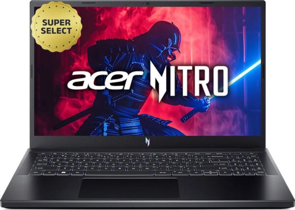 Acer Nitro V AMD Ryzen 5 Hexa Core 6600H - (16 GB/512 GB SSD/Windows 11 Home/6 GB Graphics/NVIDIA GeForce RTX 3050) ANV15-41-R8G0 Gaming Laptop  (16 inch, Obsidian Black, 2.1 Kg)