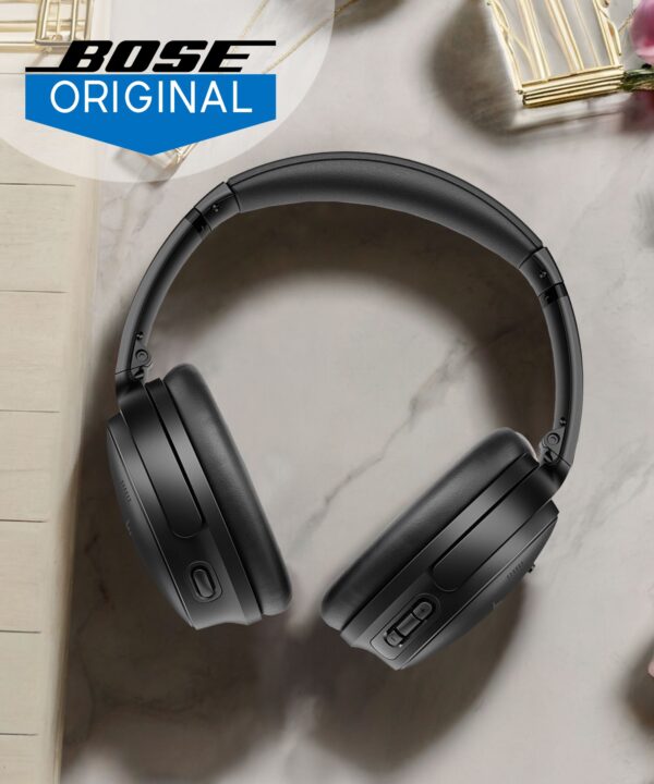 Bose New QuietComfort N.C Wireless,Over Ear Headphones with Up to 24hr Battery Life Bluetooth  (Black, On the Ear) - Image 2