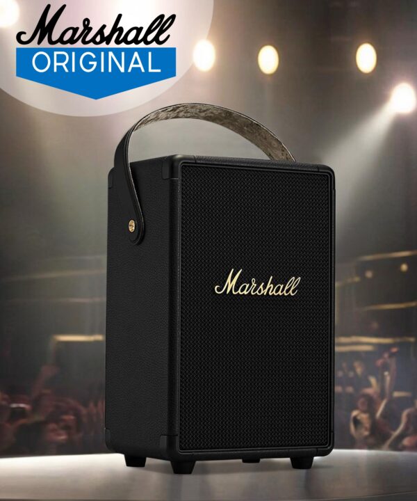 Marshall Tufton 80 W Bluetooth Speaker  (Black & Brass, Stereo Channel) - Image 2