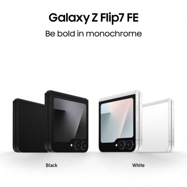 Samsung Galaxy Z Flip7 FE 5G (White, 256 GB)  (8 GB RAM) - Image 2