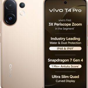 vivo T4 Pro 5G (Blaze Gold, 256 GB)  (8 GB RAM)