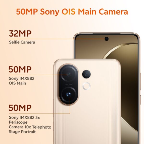 vivo T4 Pro 5G (Blaze Gold, 256 GB)  (8 GB RAM) - Image 3