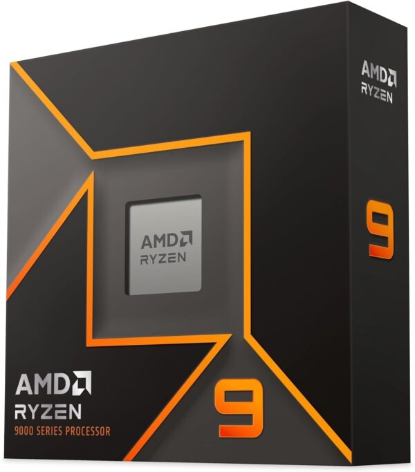 AMD Ryzen 9 9900X 4.4 GHz Upto 5.7 GHz AM5 Socket 12 Cores 24 Threads Desktop Processor  (Silver) - Image 3