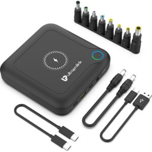 Ultraprolink 24000 mAh 120 W Wired & Wireless Power Bank  (Black, Lithium, Quick Charge 3.0, Power Delivery 3.0 for Mobile, Laptop)